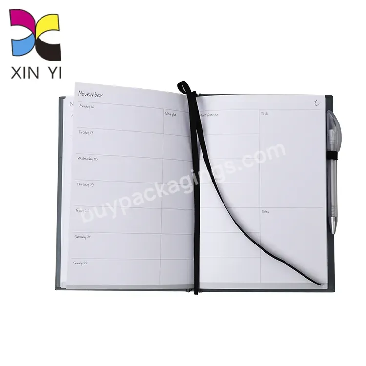 Oem Design Journal Printing Custom Planner A5 High Quality Custom Journal Printing