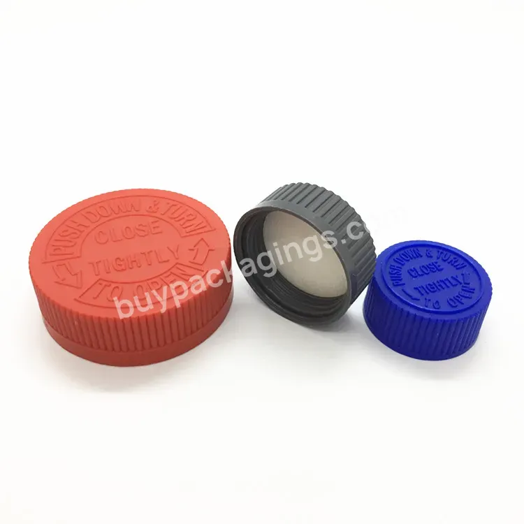 Oem Different Sizes Plastic Pp Child Proof/crc Cap For Plastic Medicine Bottle Manufacturer/wholesale