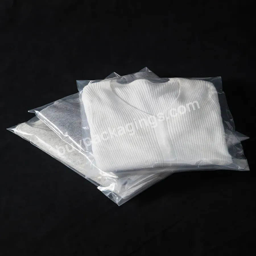 Oem Direct Sale Custom Printed Ldpe Plastic Bag Pe Self Adhesive Bag Pe Packaging Bag For Apparel