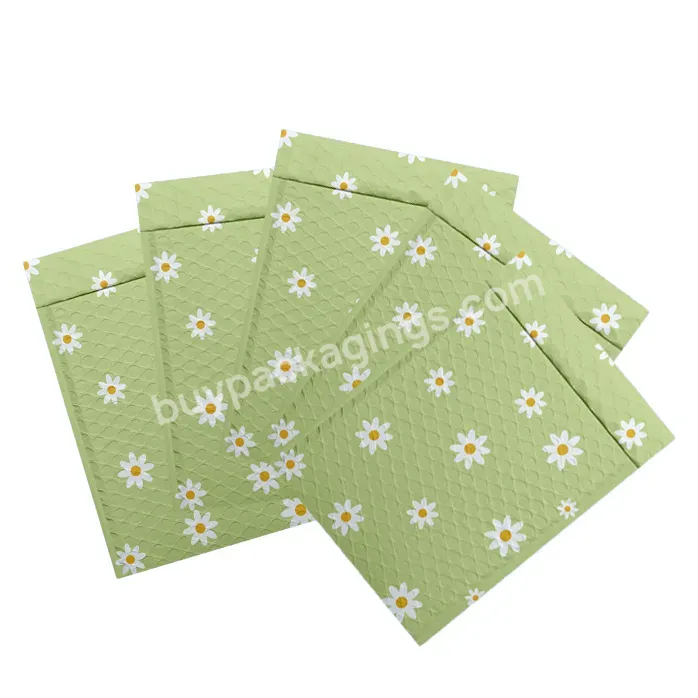 Oem Eco-friendly Recycle Custom Size 6x10 Inches Teal Green Poly Bubble Mailers Free Sample Self Seal Gray Padded Envelopes