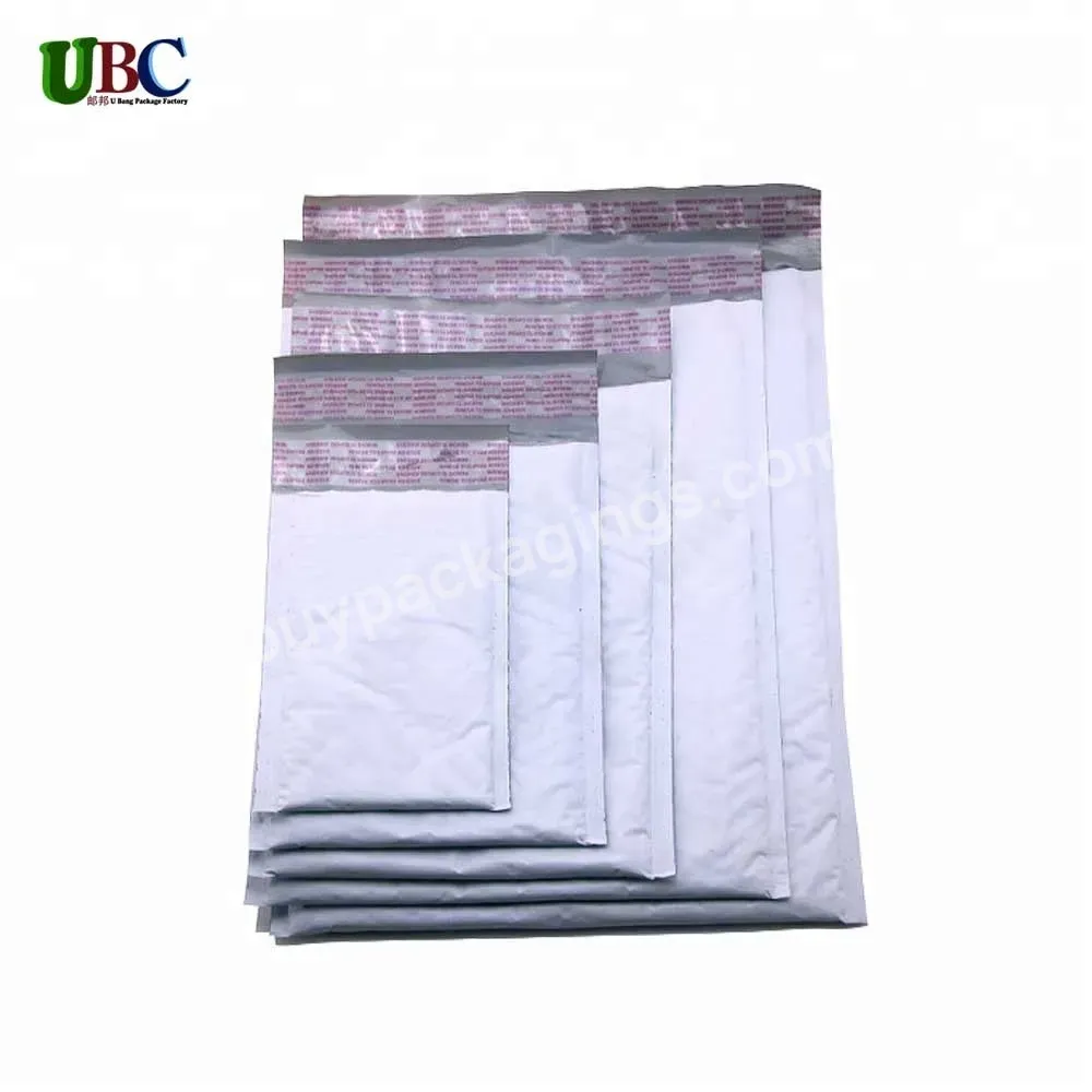 Oem Eco-friendly Wholesale Free Sample Good Quality Courier Bubble Polybag With Adhesive Peel And Seal Customize Mailers