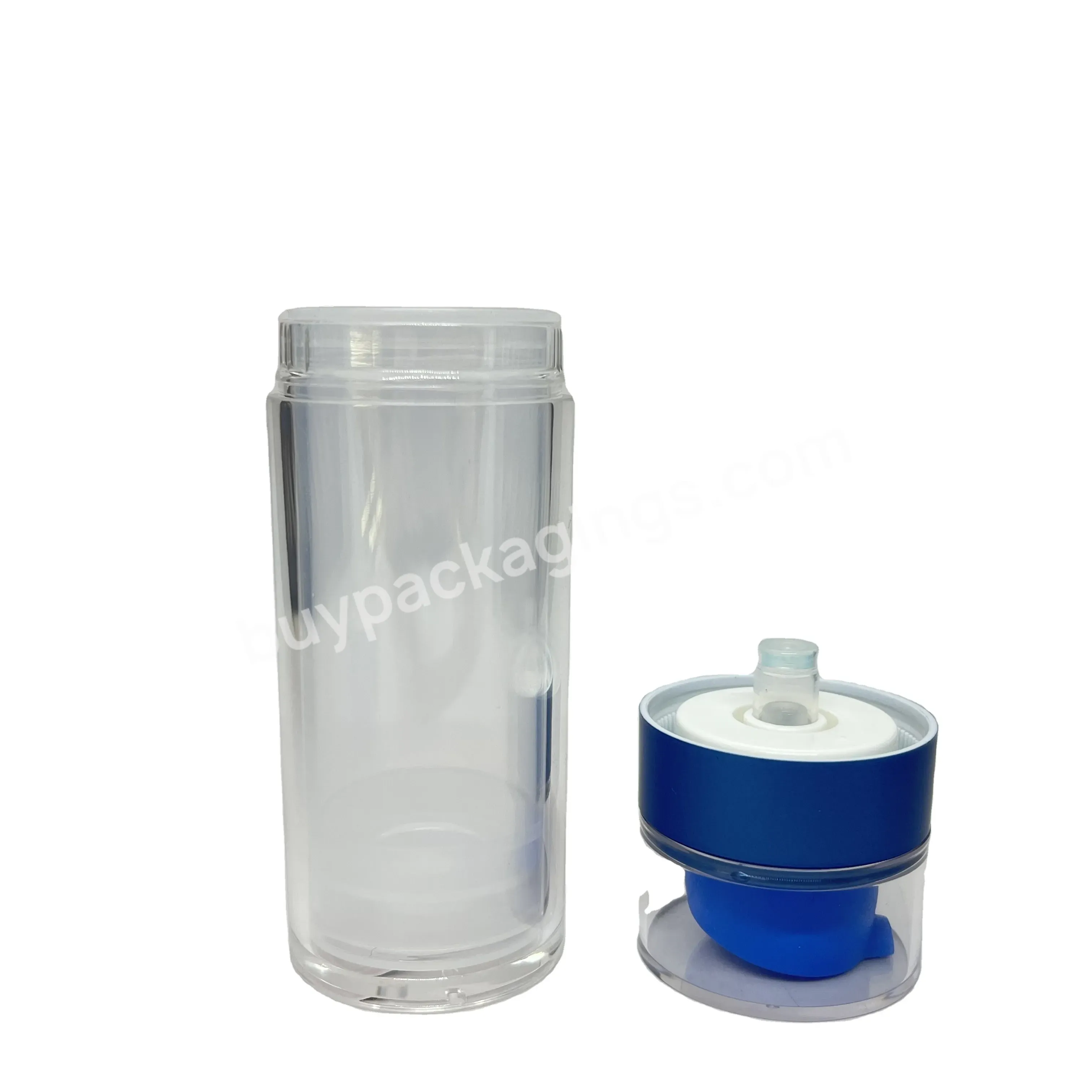 Oem Empty 30ml 50ml Eco-friendly Refillable Airless Bottle Cosmetic Plastic Cream Pump Bottle Wholesale