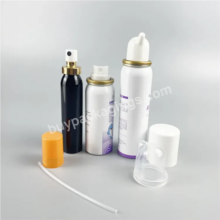 Oem Empty Cosmetic Packaging Skin Toner Bottles Aluminum Spray Bottle 30ml 50ml 80ml