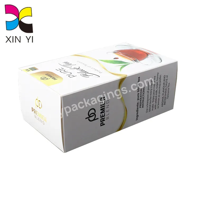 Oem Factory Customized Paper Printing And Packaging Tea Box Printing