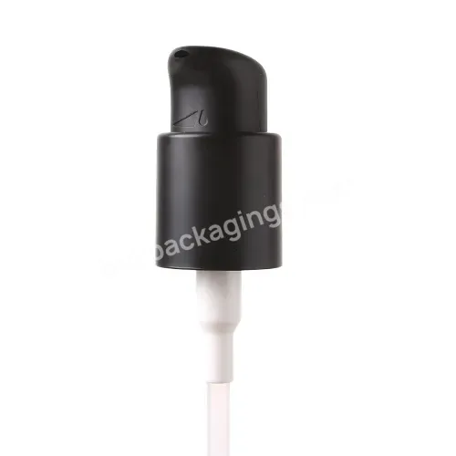 Oem Factory New Product Plastic Treatment Pump Black 18mm With Over Cap - Buy Treatment Pump Black 18mm,Treatment Pumpsprayer 20mm,28/410 Bottle Pump.