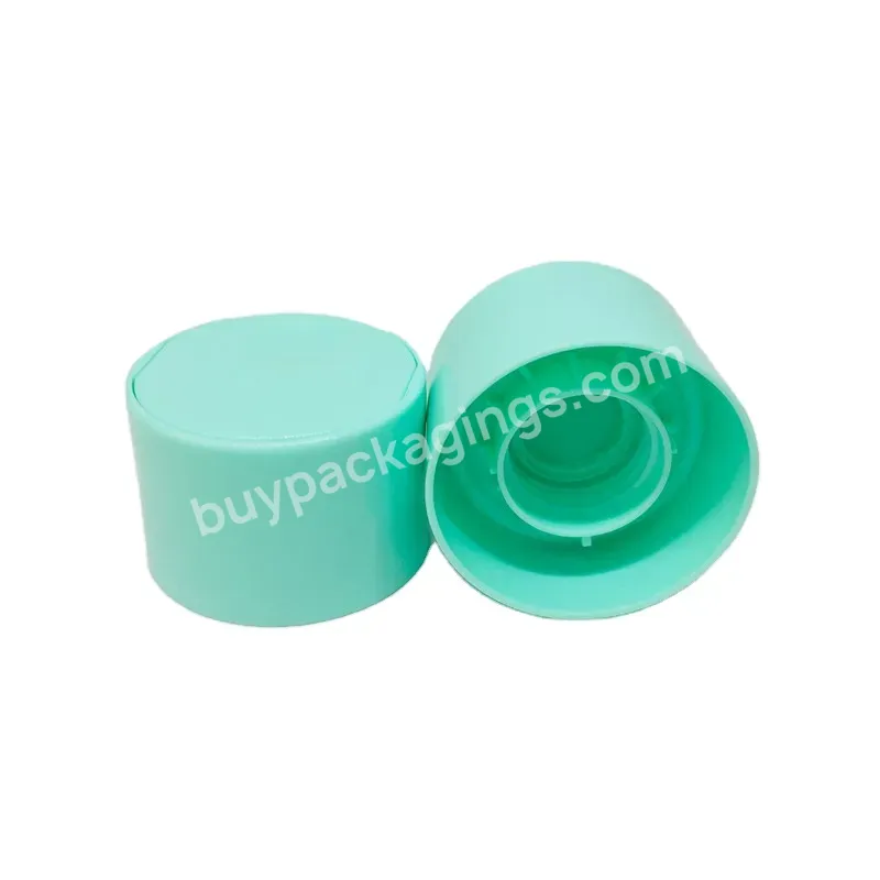 Oem Factory Price Double Wall Disc Cap Plastic Screw Lid 24 410 Disc Top Cap