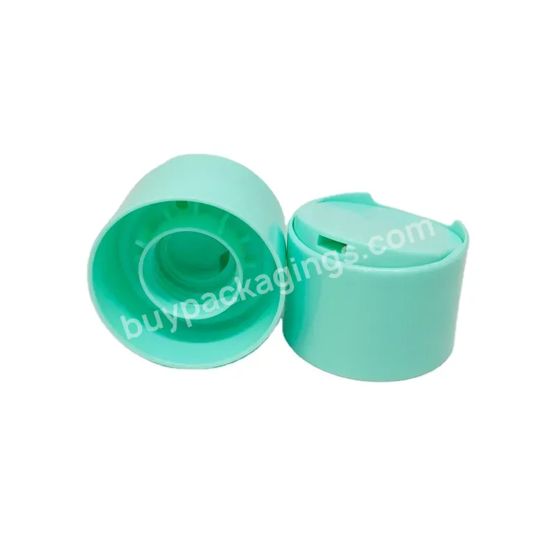 Oem Factory Price Double Wall Disc Cap Plastic Screw Lid 24 410 Disc Top Cap