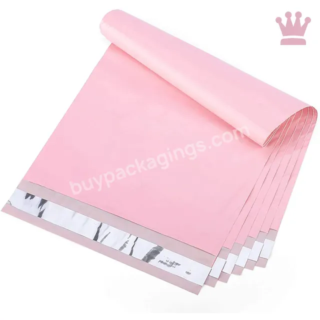 Oem Free Sample Custom Printed Compostable Plastic Courier Mailing Flyer Bags Polymailers White Poly Courier Bag For E-commerce