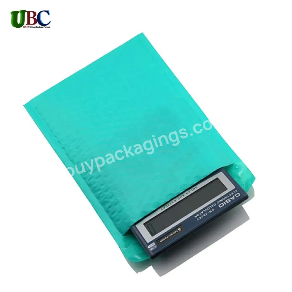 Oem Free Sample Wholesale Recycle Teal Green Poly Bubble Mailer 122x178mm Envelopes Bags Custom Self Seal Padded Envelopes - Buy Mailing Bag,Shipping Bag,Envelopes.