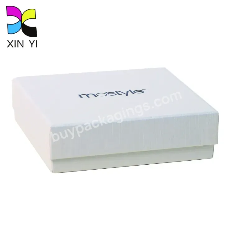 Oem Guangzhou Factory White Box Packaging Cardboard Watch Box Gifts For Men