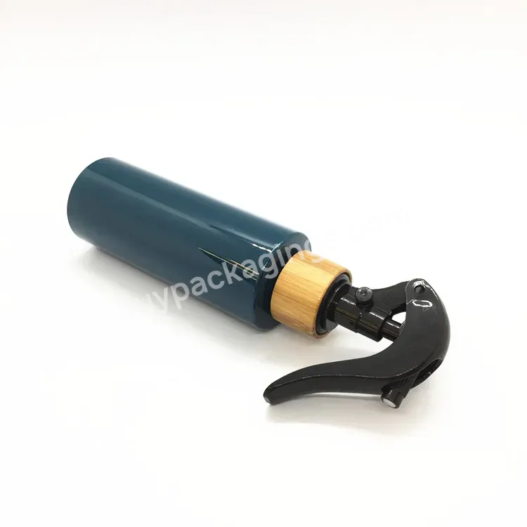 Oem Hair Care Mini Bamboo Closure 24/410 28/410 Black Mist Spray Nozzle Head Mini Trigger Sprayer Pump For Plastic Bottle Manufacturer/wholesale