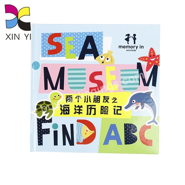 Oem Hard Cover Early Learning Children Books Cardboard Book Printing Books For Kids Educational