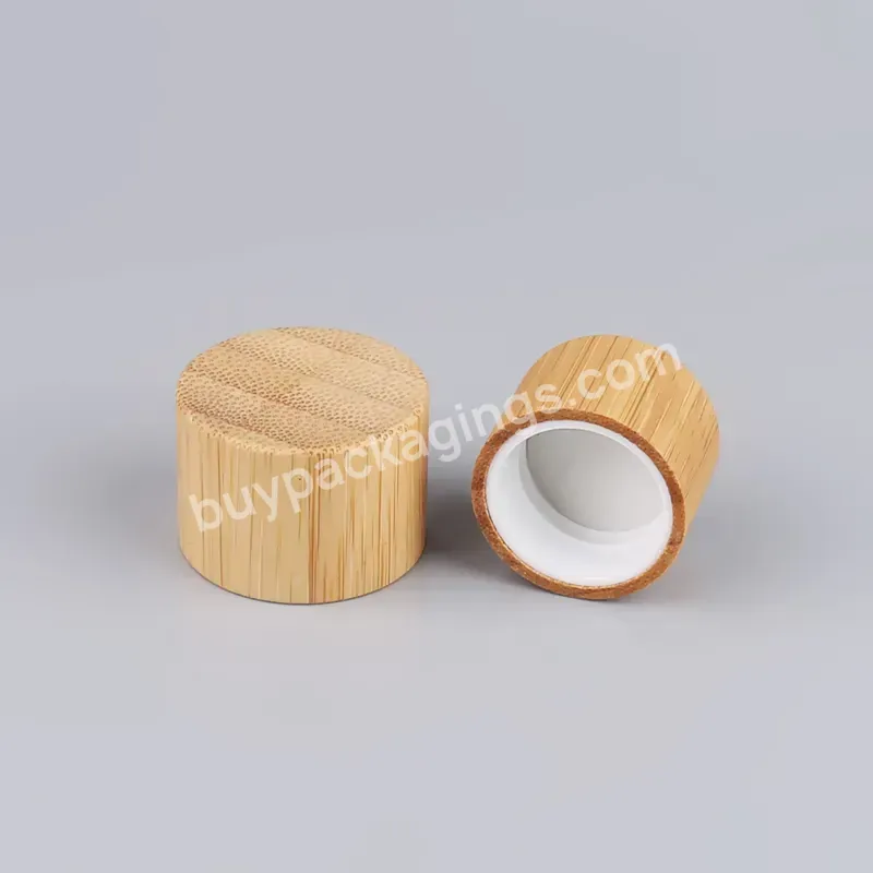 Oem High Quality 24 28 410 Wooden Bamboo Screw Lids Cap Bottle Top Cap - Buy Bamboo Lids,Bottle Cap Lids,Wooden Cap Lids.