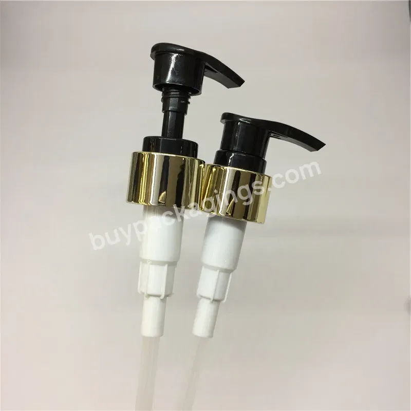 Oem High Quality 24/410 Light Gold Body Lotion Pump Manufacturer