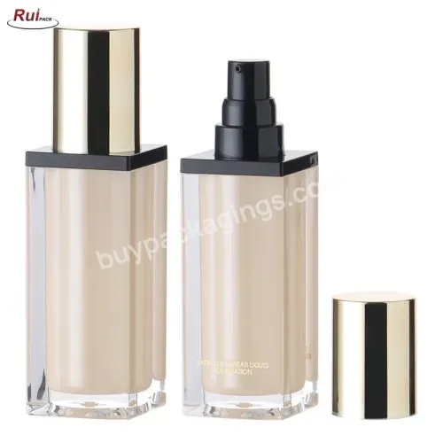 Oem High Quality Acrylic Cream Pump Bottle 15ml 30ml 50ml Luxury Cosmetic Skin Care Cream Bottle