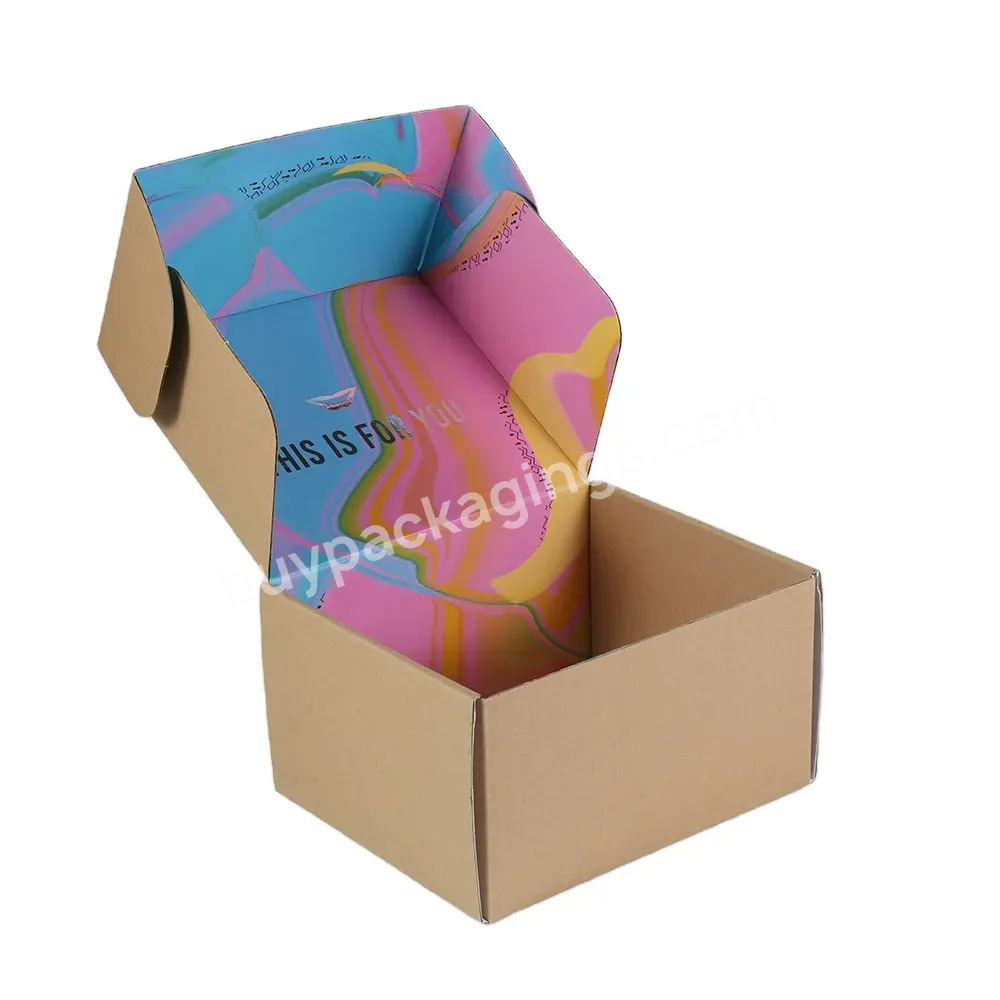 Oem High-quality China Manufacturer Factory Eco-friendly Printing Corrugated Packaging Clothes Paper Box