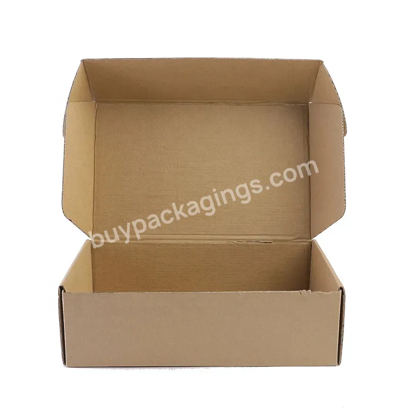 Oem High-quality Custom China Manufacturer Eco-friendly Printing Corrugated Packaging Clothes Paper Box