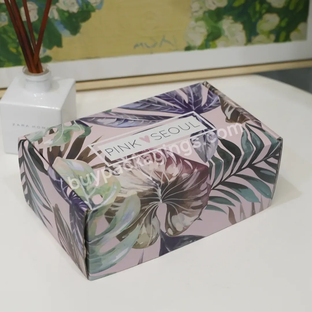 Oem High-quality Custom China Manufacturer Factory Eco-friendly Printing Corrugated Cosmetics Wine Paper Box