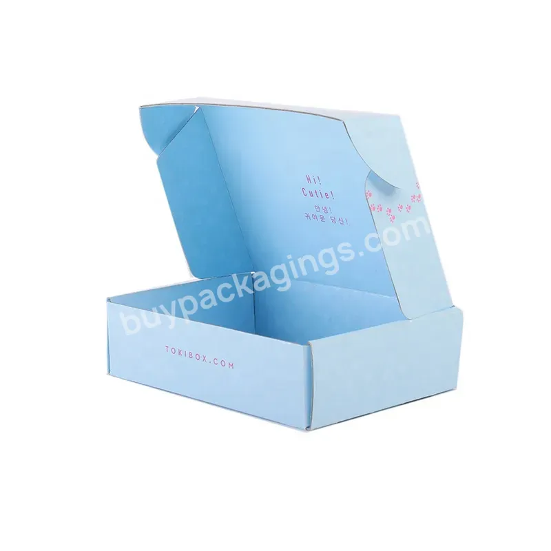 Oem High-quality Custom China Manufacturer Factory Eco-friendly Printing Corrugated Packaging Paper Box