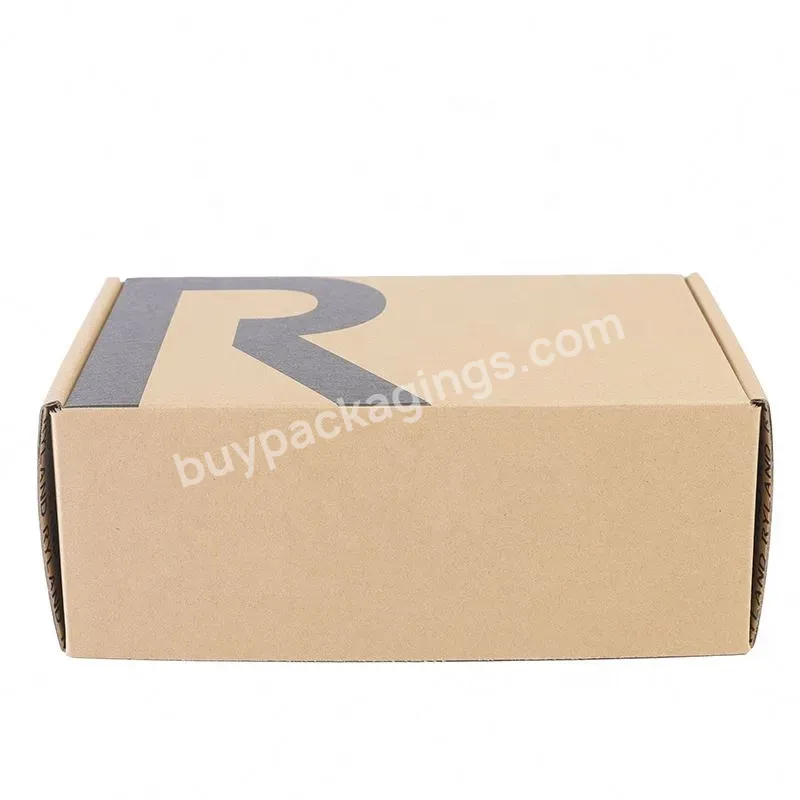 Oem High-quality Custom Chinese Eco-friendly Printing Corrugated Packaging Clothes Paper Box