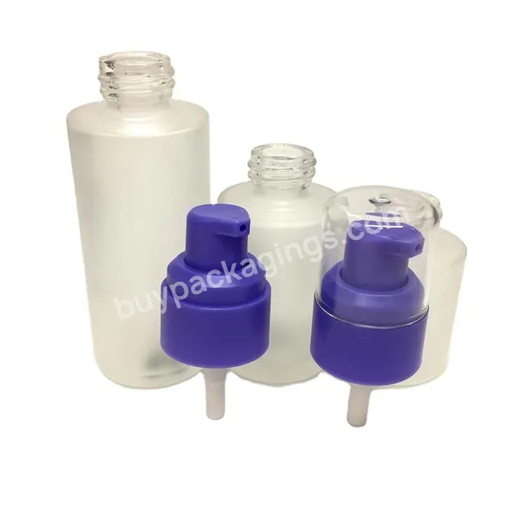 Oem High Quality Empty Bottle Cream Pump 20/410 Double Layer Closure Cosmetic Serum Pump