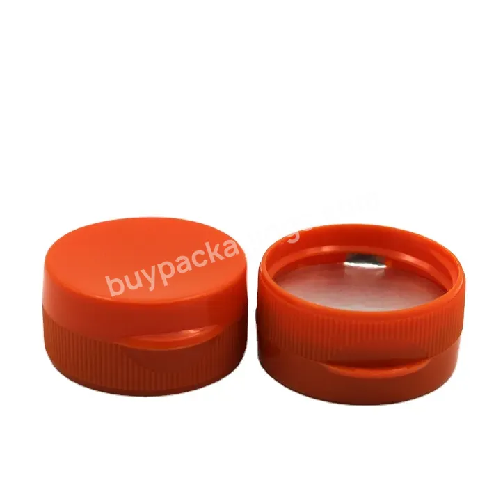 Oem High Quality Plastic 38mm Plastic Flip Top Cap Pet/pe Bottle Cap Flip Top