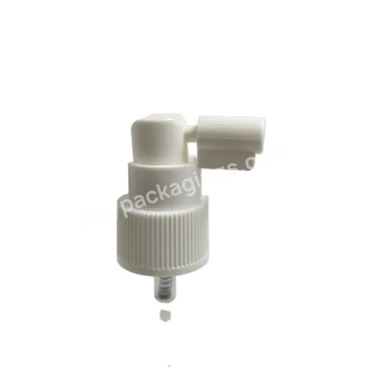 Oem Hot-selling 20/410 Pp Medical Throat Sprayer Oral Sprayer Pump Nozzle Spray Use For Mouth Medicine Sprayer