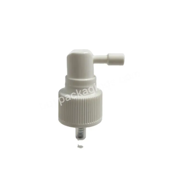 Oem Hot-selling 20/410 Pp Medical Throat Sprayer Oral Sprayer Pump Nozzle Spray Use For Mouth Medicine Sprayer