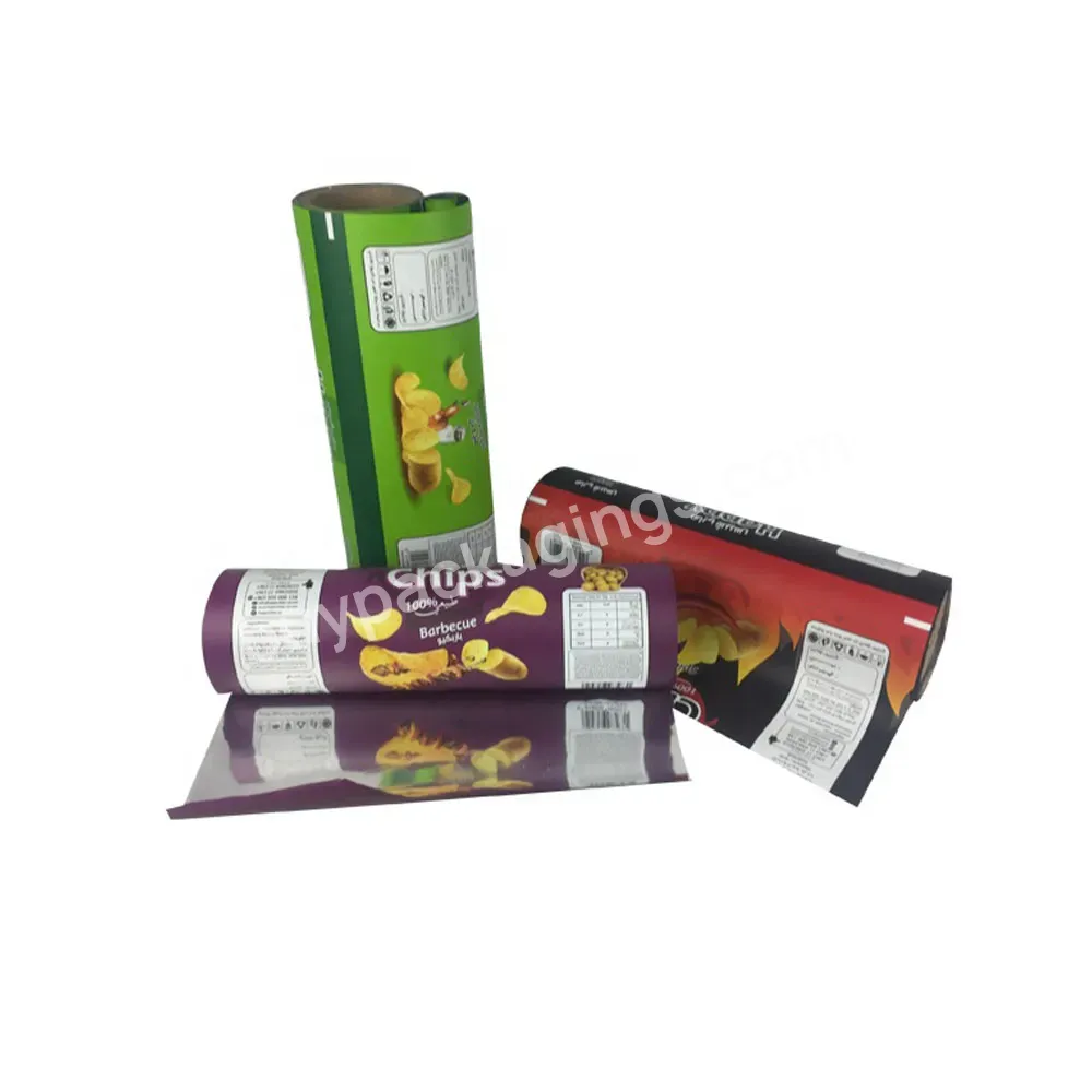 Oem Laminating Food Grade Packaging Fillm Printed Plastic Roll Film