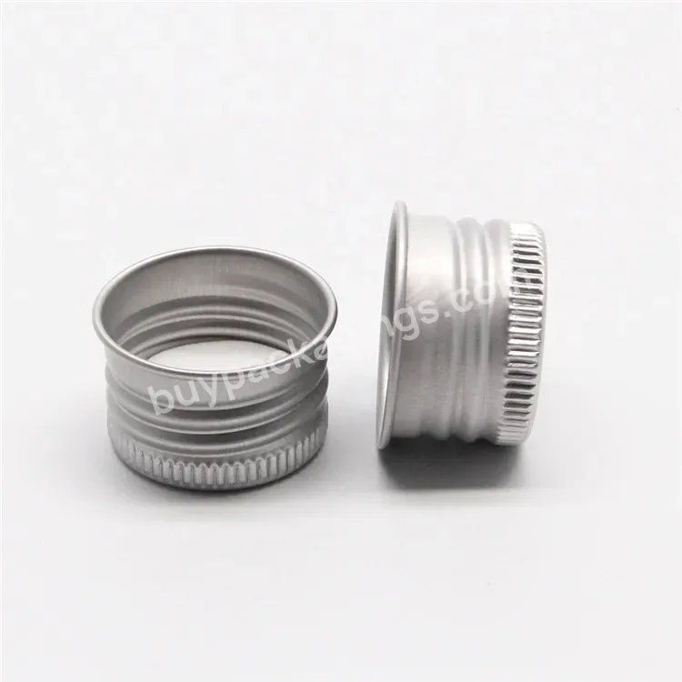 Oem Logo 18mm 24mm 28mm Aluminum Screw Top Lid For Plastic Bottle Metal Bottle Manufacturer/wholesale