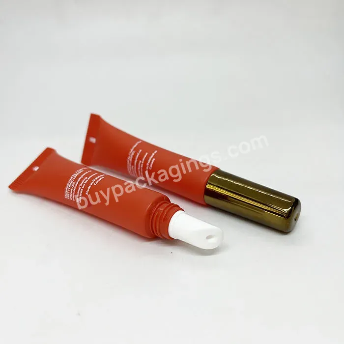 Oem Logo 5ml 10ml 15ml Eco-friendly Pcr Material Cosmetic Plastic Lipbalm Packaging Empty Lip Gloss Tube