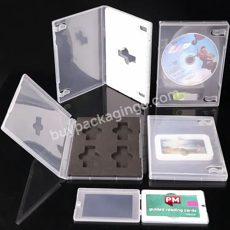 Oem Logo Empty Cd Storage Box Flash Drives Plastic Pendrive Gift Case Usb Hdd Stick Twister Box For Micro With Packaging