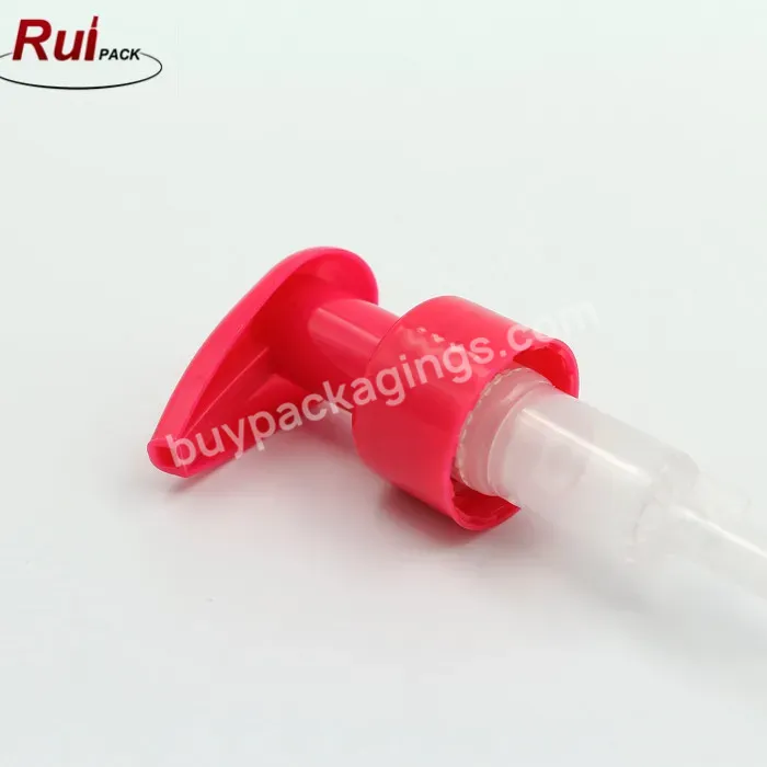 Oem Logo Lotion Pump Supplier 24/410 White Lotion Pump Outside Spring Hand Gel Lotion Pump