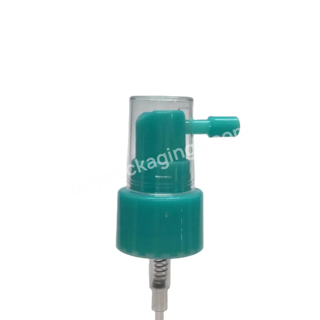 Oem Logo Plastic Medical Oral Mist Sprayer 24/410,20/410