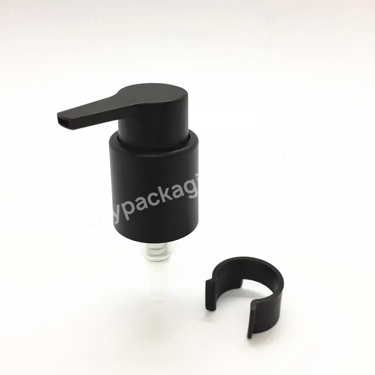 Oem Long Nozzle Matte Black Shampoo Lotion Dispenser Pump 24/410