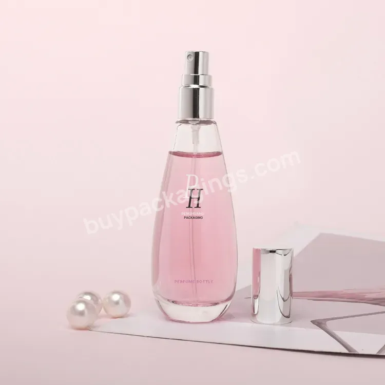 Oem Luxury Empty 30ml Custom Logo Refillable Transparent Fine Mist Glass Perfume Cologne Bottles