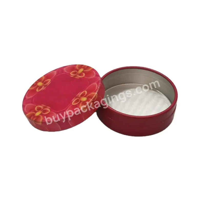 Oem Luxury Food/tea/candy Packaging Metal Aluminum Can Box Tea Container Custom Printed Empty Metal Jar