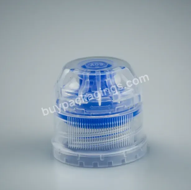 Oem Manufacture Pp Flip Cap 30mm Red Blue Sport Water Bottle Flip Cap With Tamper Proof Spout Water Cap For Drinking