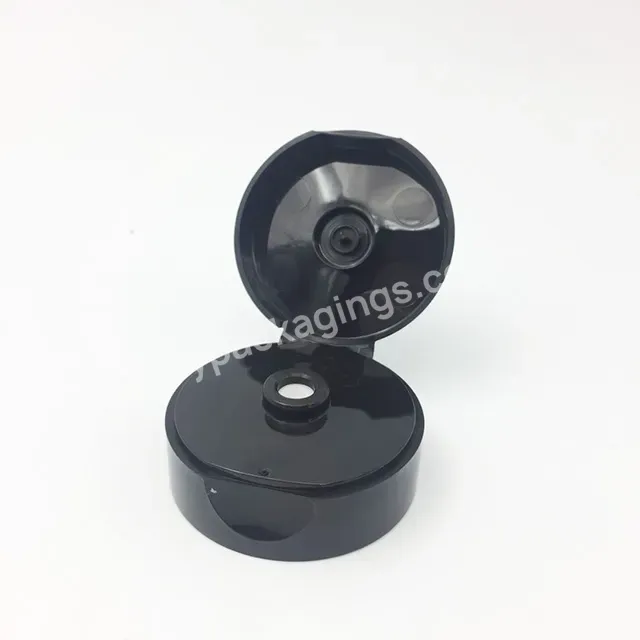 Oem Manufacture Round Pp Flip Cap 33/400 With Silicone Valve For Honey Bottle Double Wall Cap