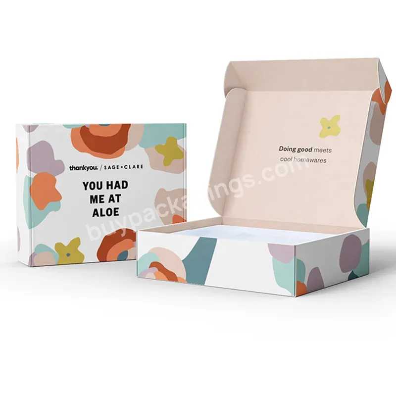 Oem Manufacturer Custom Logo Design Shipping Mailer Packiging Box Cardboard Paperboard Packaging Luxury Gift Paper Boxes