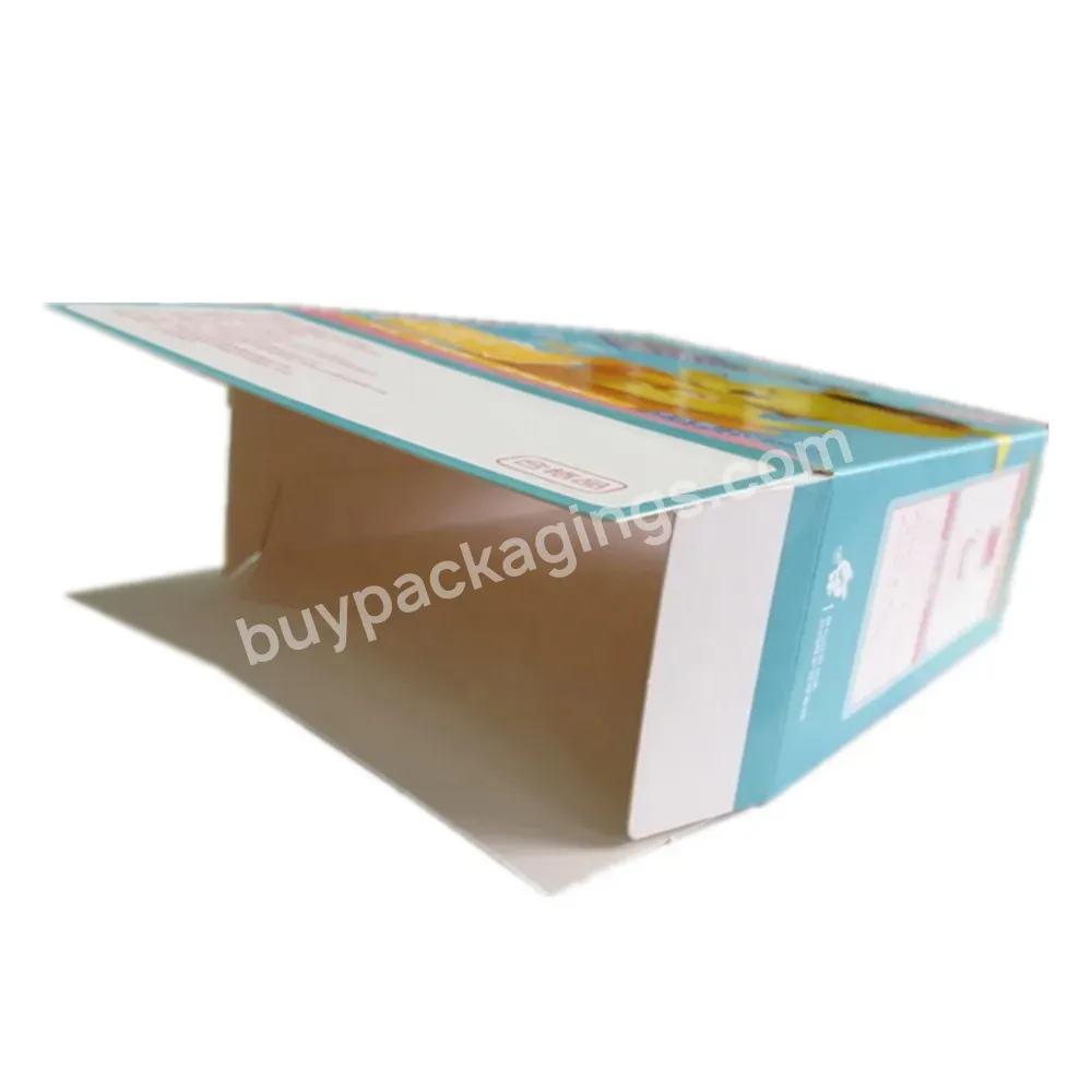 Oem Manufacturer Custom Small Cake Food Cereal Popcorn Paper Boxes Packaging