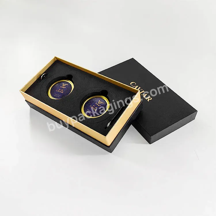 Oem Manufacturer Customized Logo Design Luxury Custom Boxes Caviar Gift Box