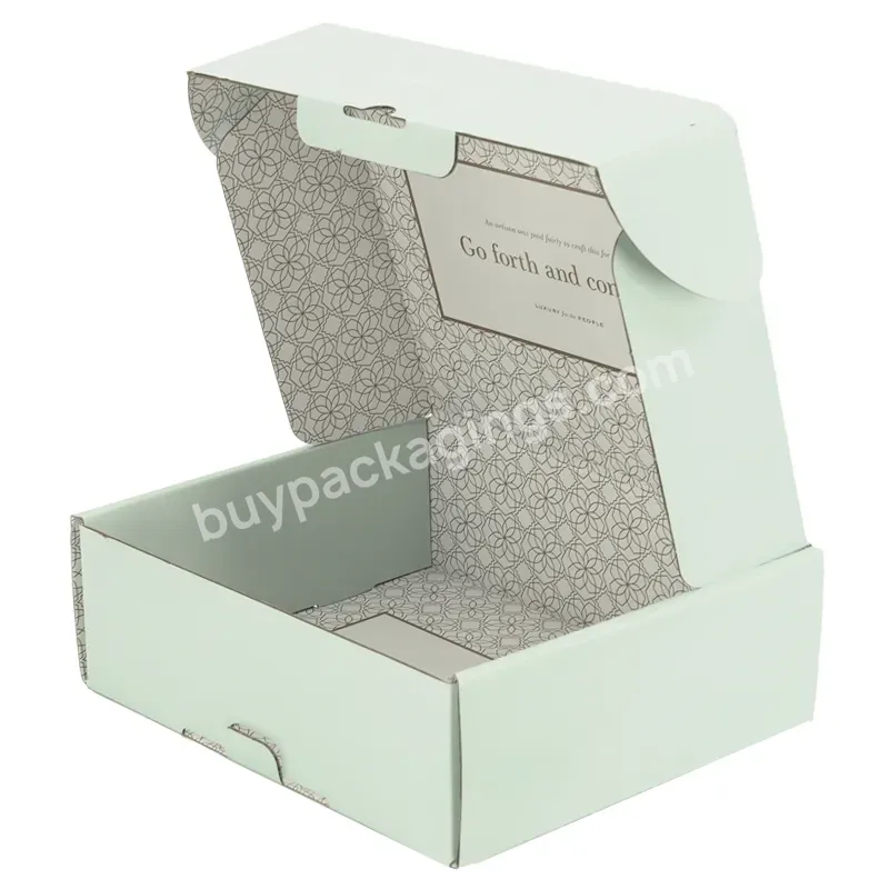 Oem Manufacturer High-quality Rigid Corrugated Laminate Printing Corrugated Paper Box Clothing Cosmetics Packaging