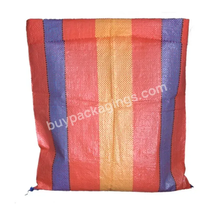 Oem Manufacturer Pp Laminated 15kg 20kg 25kg 50kg Polypropylene Woven Animal Feed Bags For Pet Dog Food Packaging