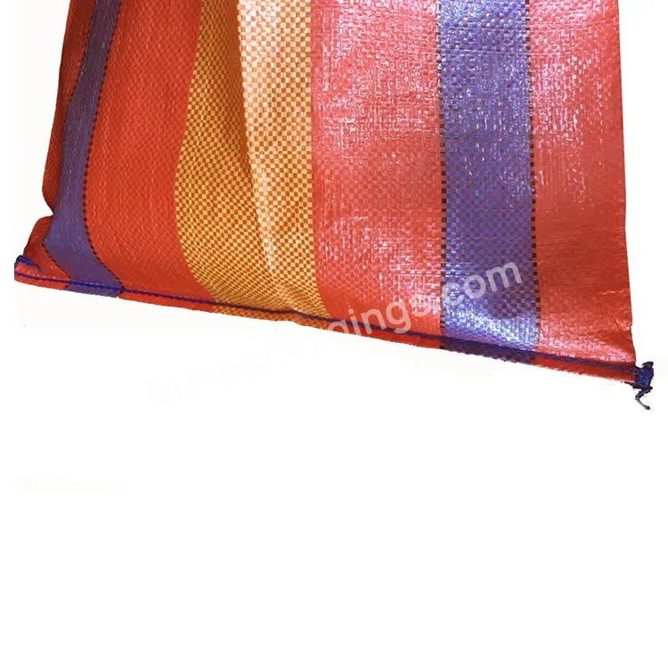 Oem Manufacturer Pp Laminated 15kg 20kg 25kg 50kg Polypropylene Woven Animal Feed Bags For Pet Dog Food Packaging