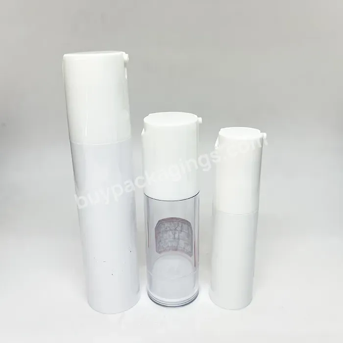 Oem New Arrival 15ml 30ml 50ml Airless Face Cream Cylinder Luxury Airless Pump Bottle With Pump