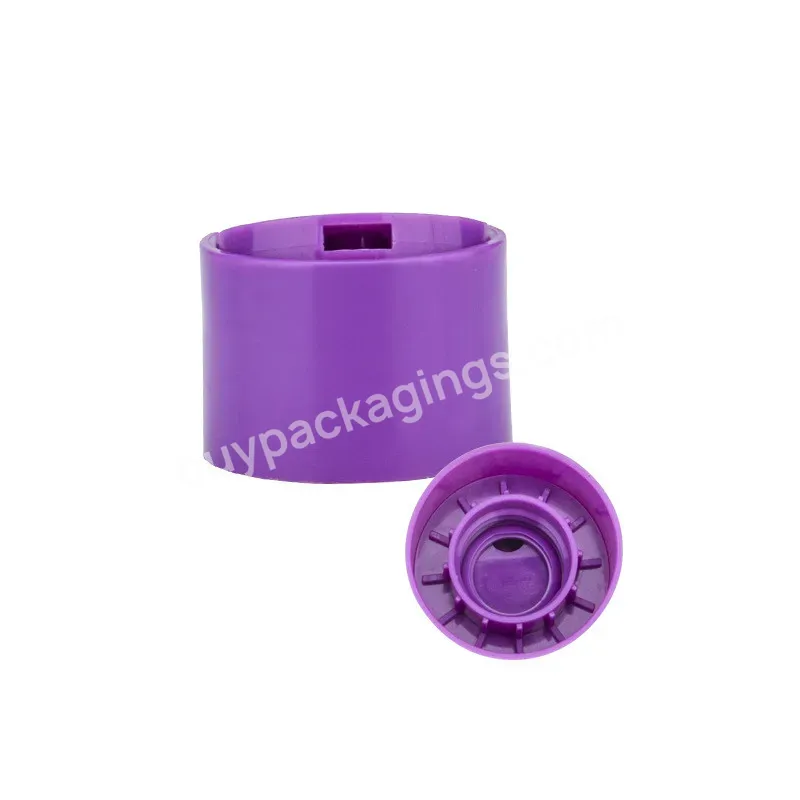 Oem New Manufacture Double Wall Disc Cap 24/410 Press Down Cap For Shampoo Bottle