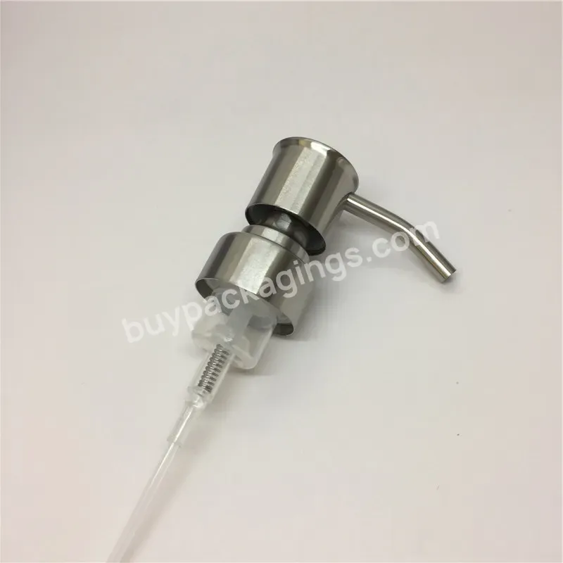 Oem New Style Foam Soap Pump Liquid Pump Bottle For Glass Cosmetic Bottle Good Quality 28/400 Pump Sprayer Metal Non Spill