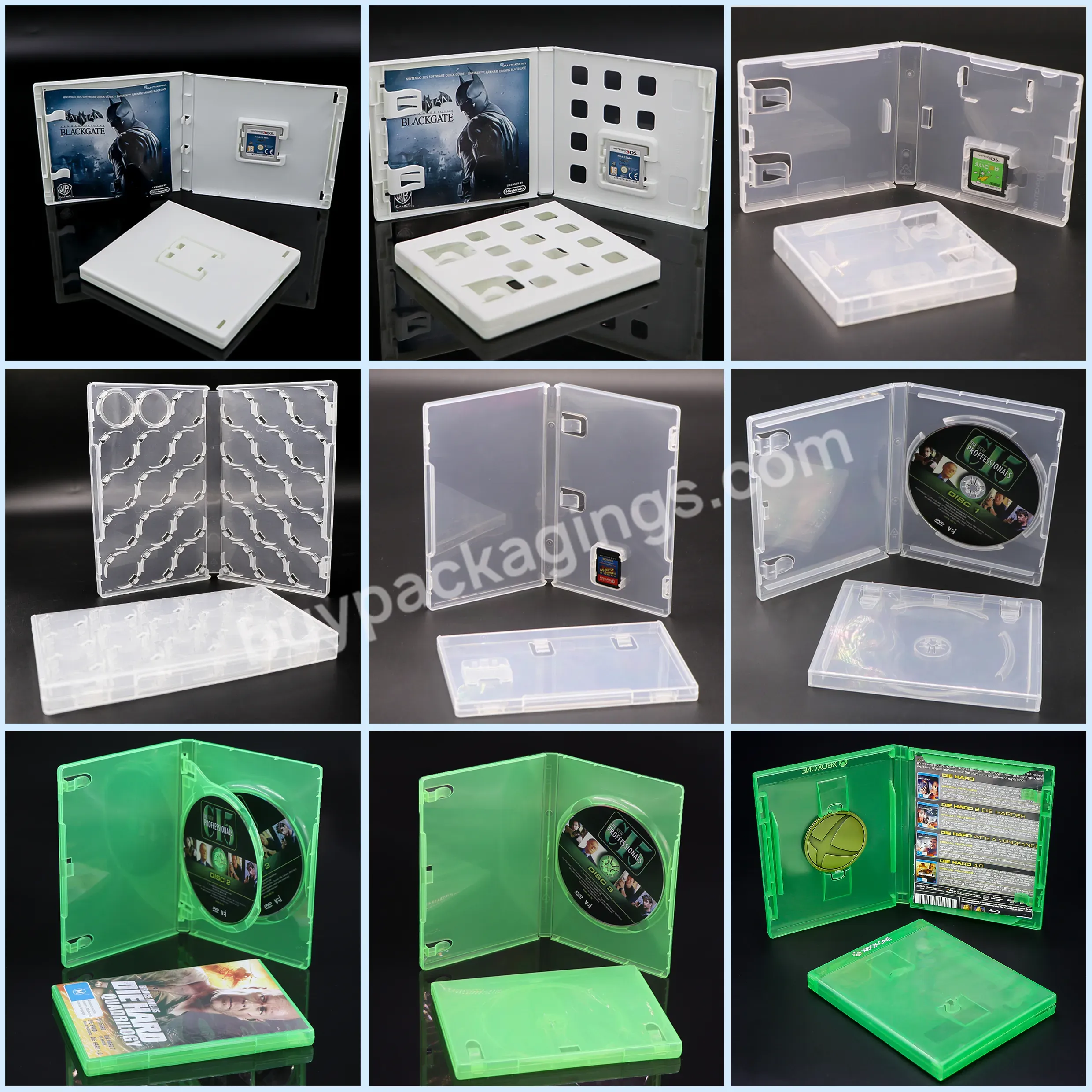 Oem Odm Clear Gta 5 Cd Empty Game Dvd Disc Gaming Card Case Switch Game Cube Dvd Case For Nintendo Pc Xbox Ps5 Ps4 360 2 Disc