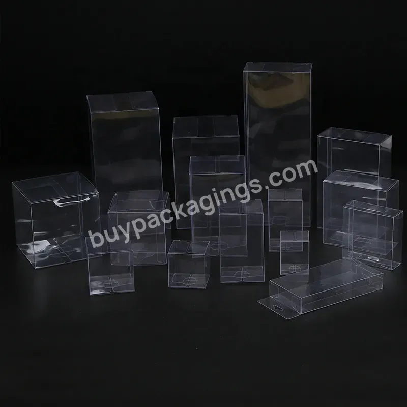 Oem / Odm Clear Plastic Folding Packaging Boxes Custom Colorful Printing Pet Box